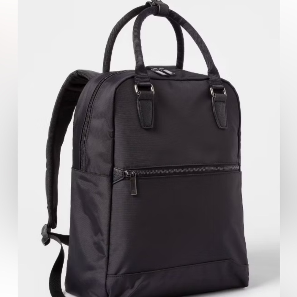 Open story commuter backpack